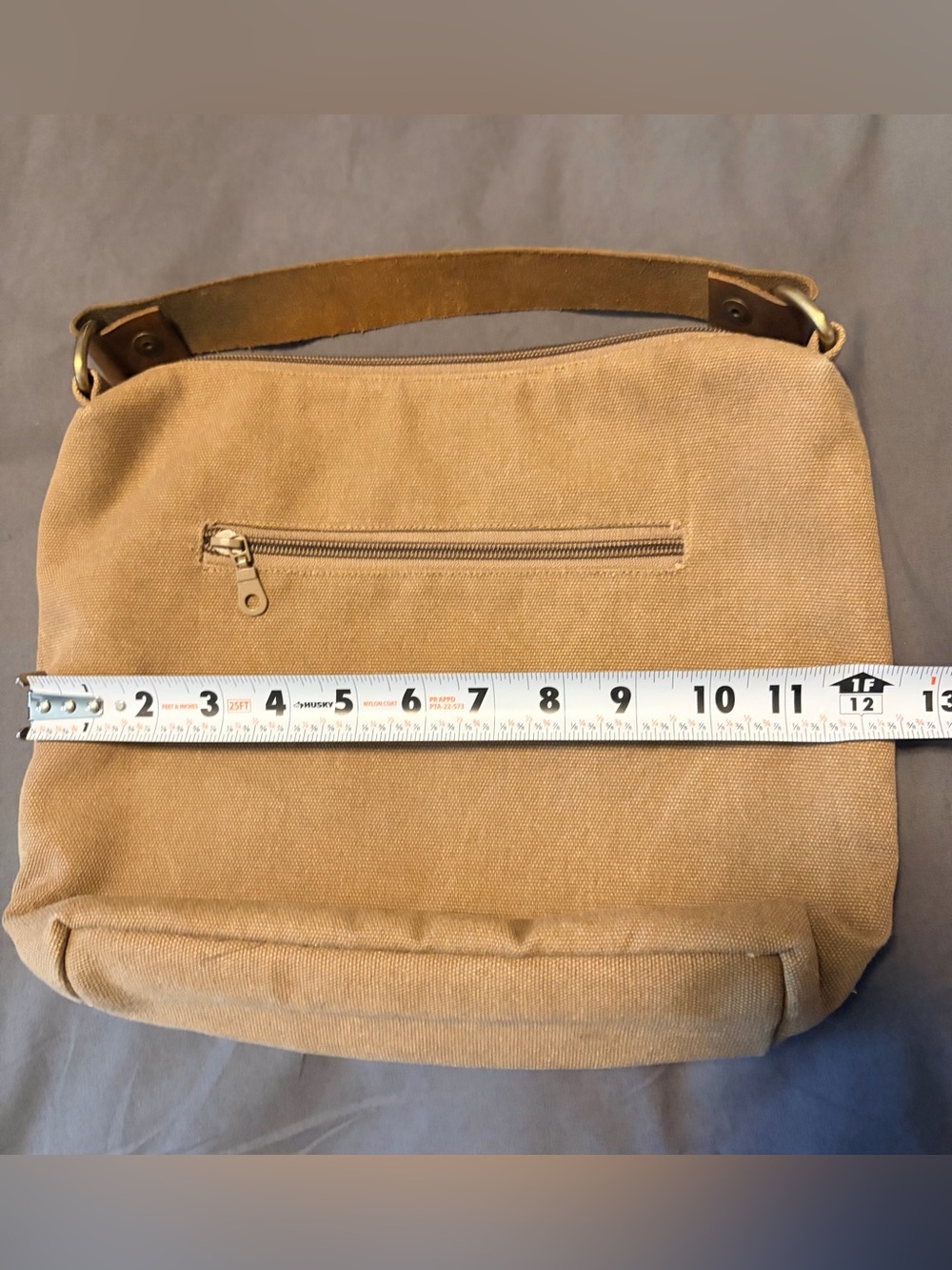 Meridian Lee Artisan Canvas Hobo Bag - Picture 12 of 16